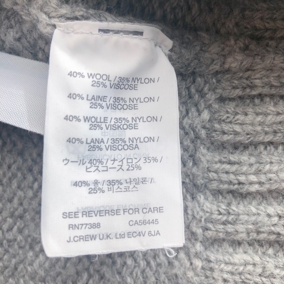 J.Crew Wool Blend Tunic Sweater - Picture 5 of 7